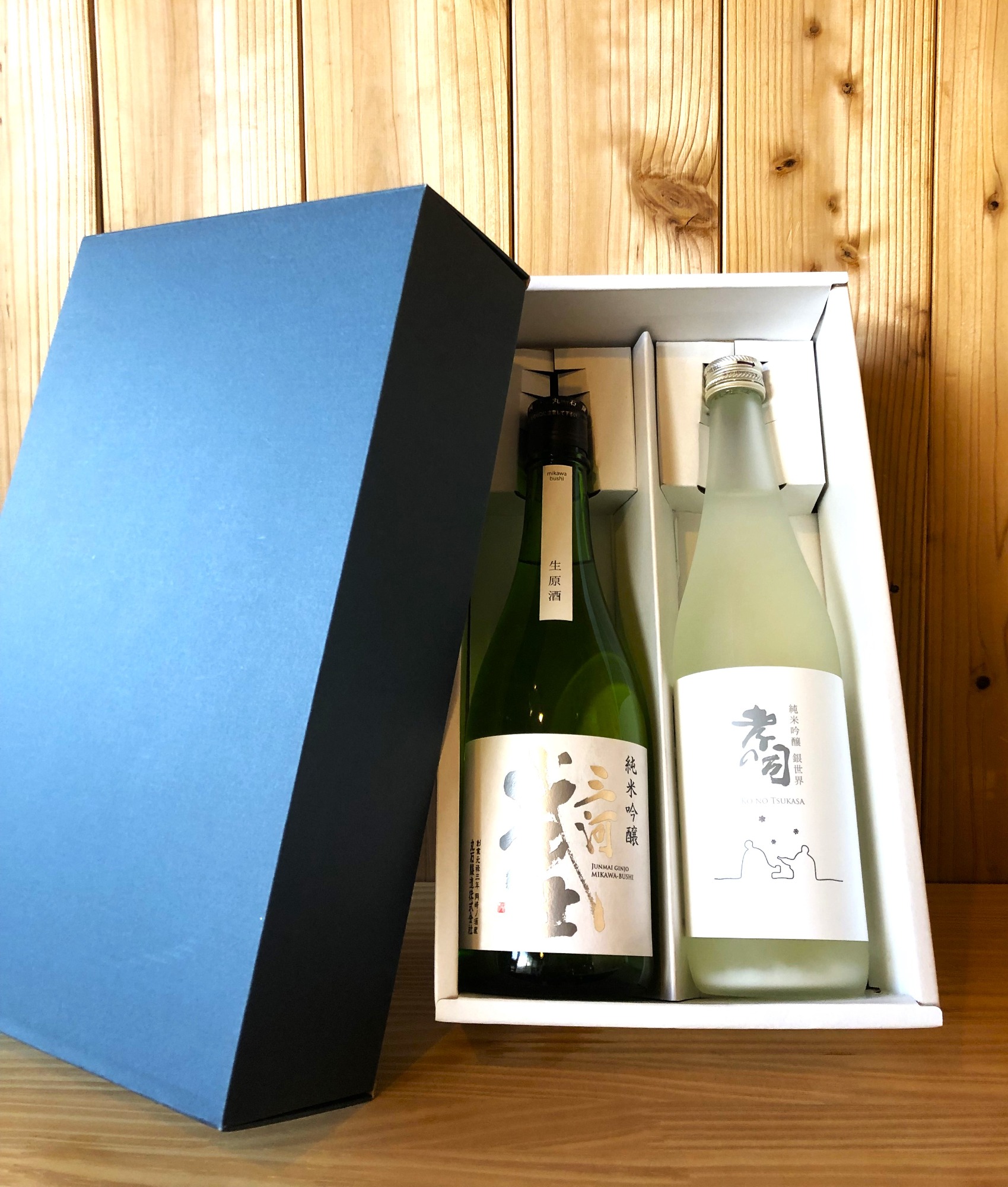【冬限定】岡崎の地酒（にごり純米吟醸、純米吟醸）2種飲み比べセット